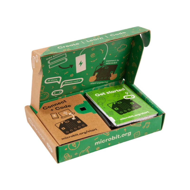 BBC micro:bit Go: 1 micro:bit V2 com acessórios